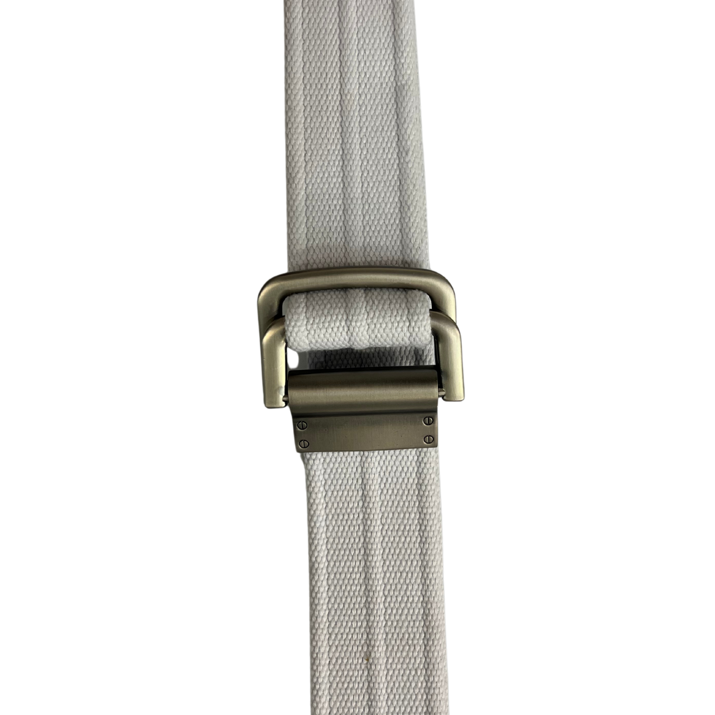 Cinturon de lona para caballero modelo #1111 Blanco 45mm