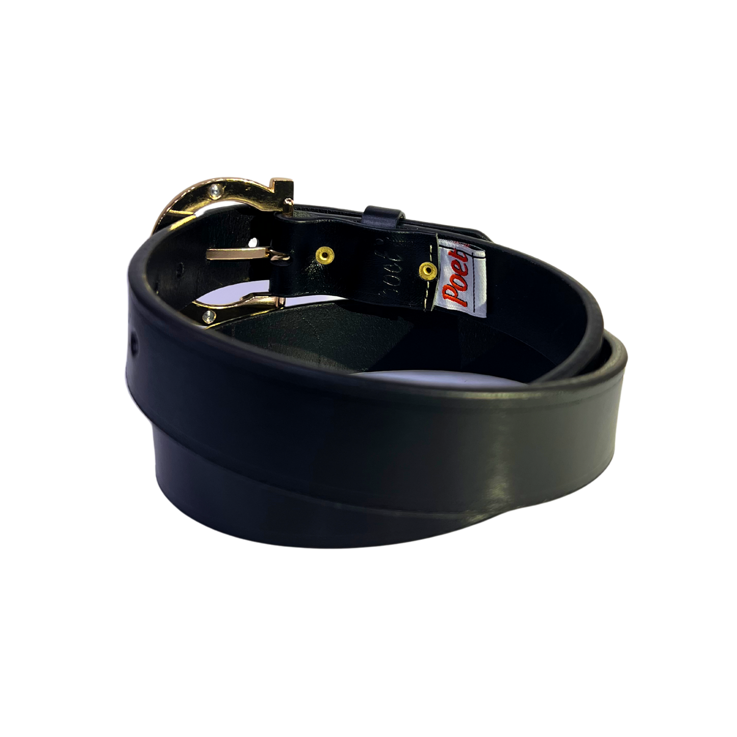 Cinturon casual en piel genuina para dama modelo #3039 Negro 30mm