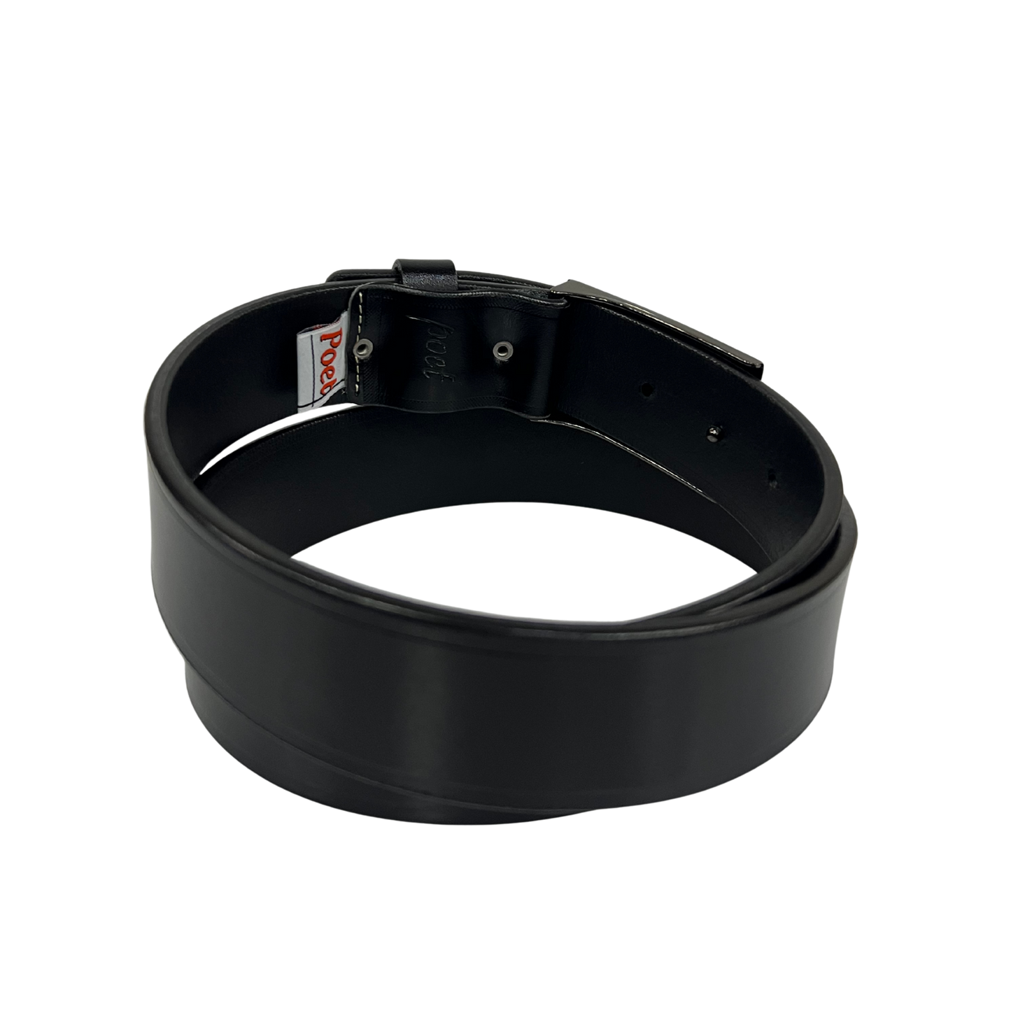 Cinturon casual en piel genuina para caballero modelo #5028 Negro 40mm