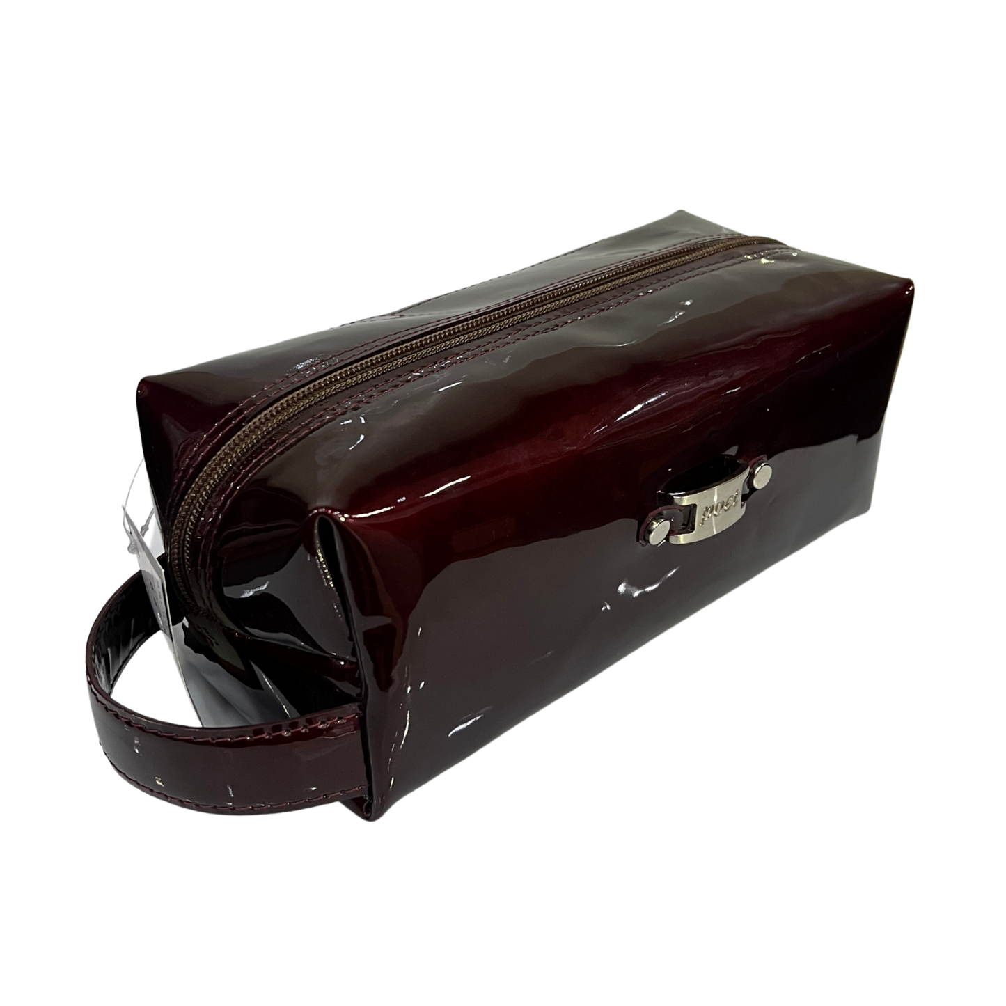 Bolsa de viaje en piel genuina color tinto para dama y/o caballero modelo #0003
