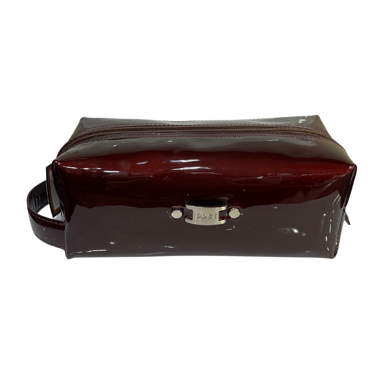 Bolsa de viaje en piel genuina color tinto para dama y/o caballero modelo #0003