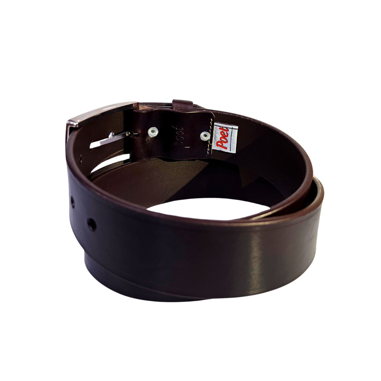 Cinturon casual en piel genuina para caballero modelo #2125 Cafe oscuro 45mm