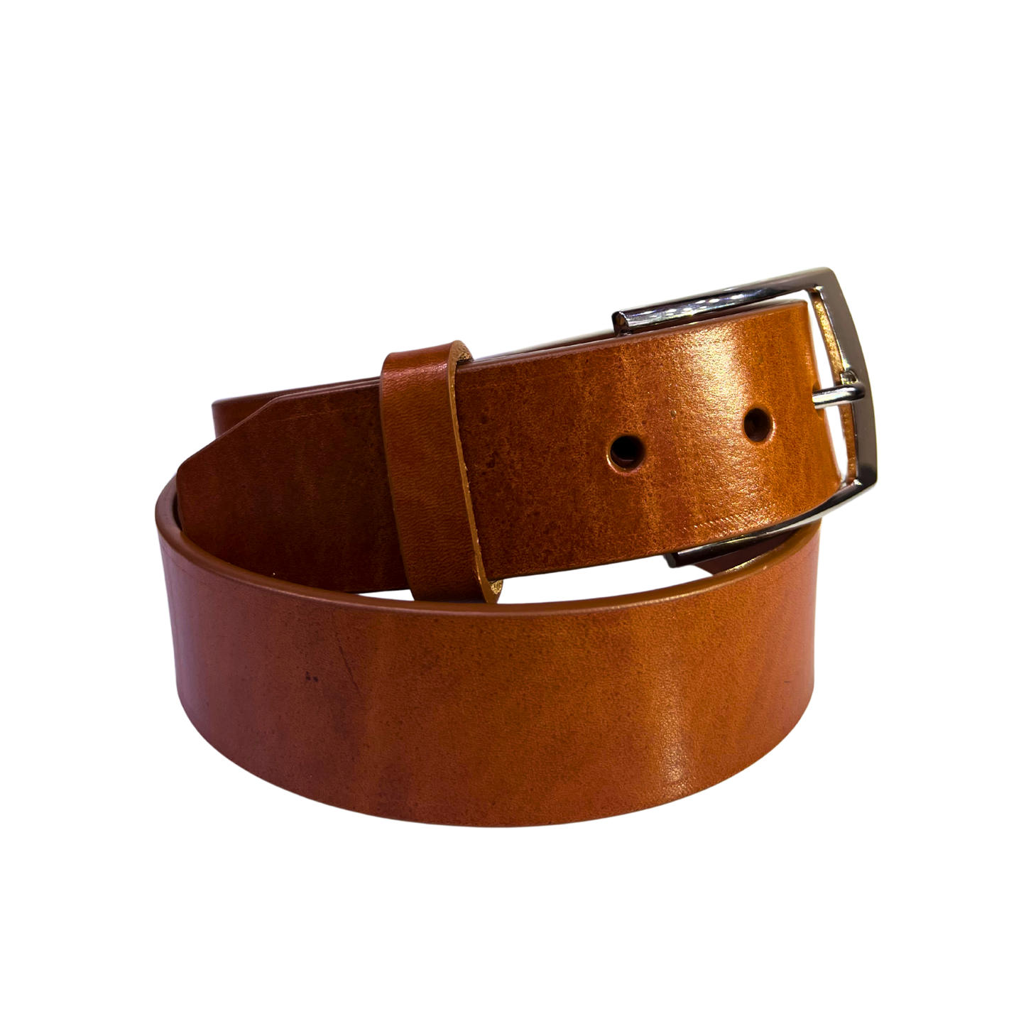 Cinturon casual en piel genuina para caballero modelo #1940 Miel 40mm