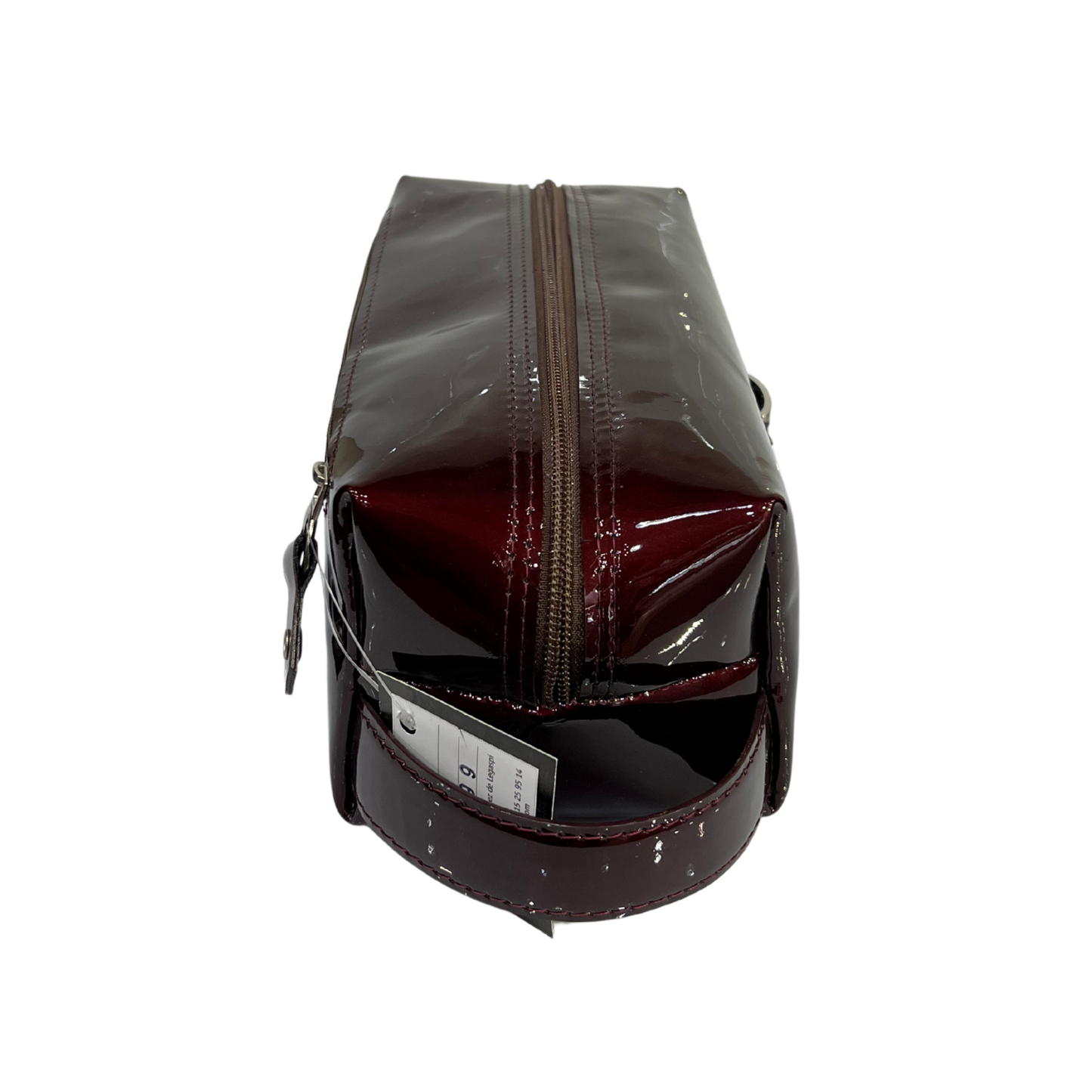 Bolsa de viaje en piel genuina color tinto para dama y/o caballero modelo #0003