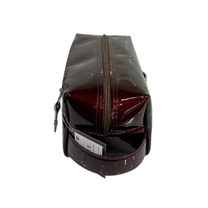 Bolsa de viaje en piel genuina color tinto para dama y/o caballero modelo #0003