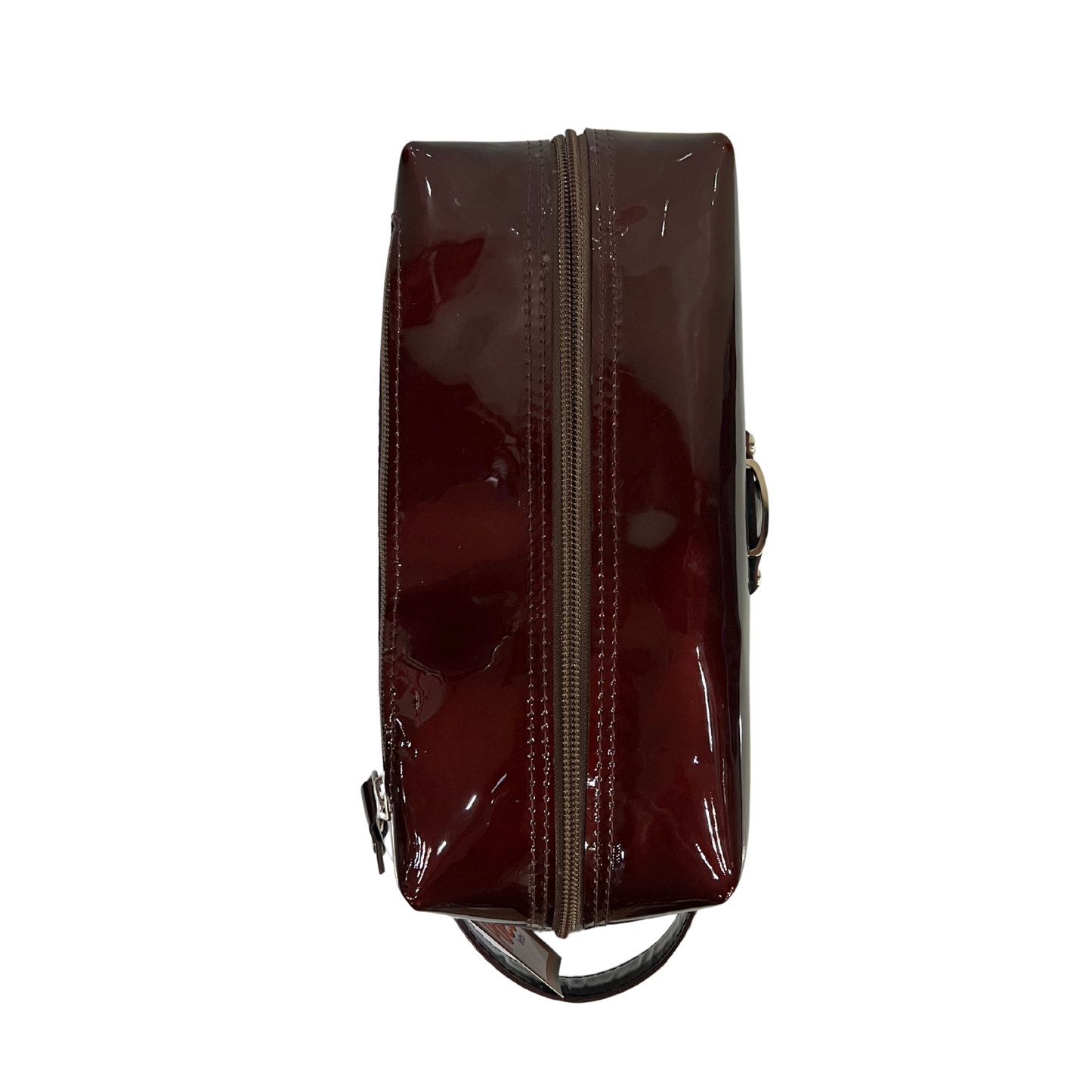 Bolsa de viaje en piel genuina color tinto para dama y/o caballero modelo #0003
