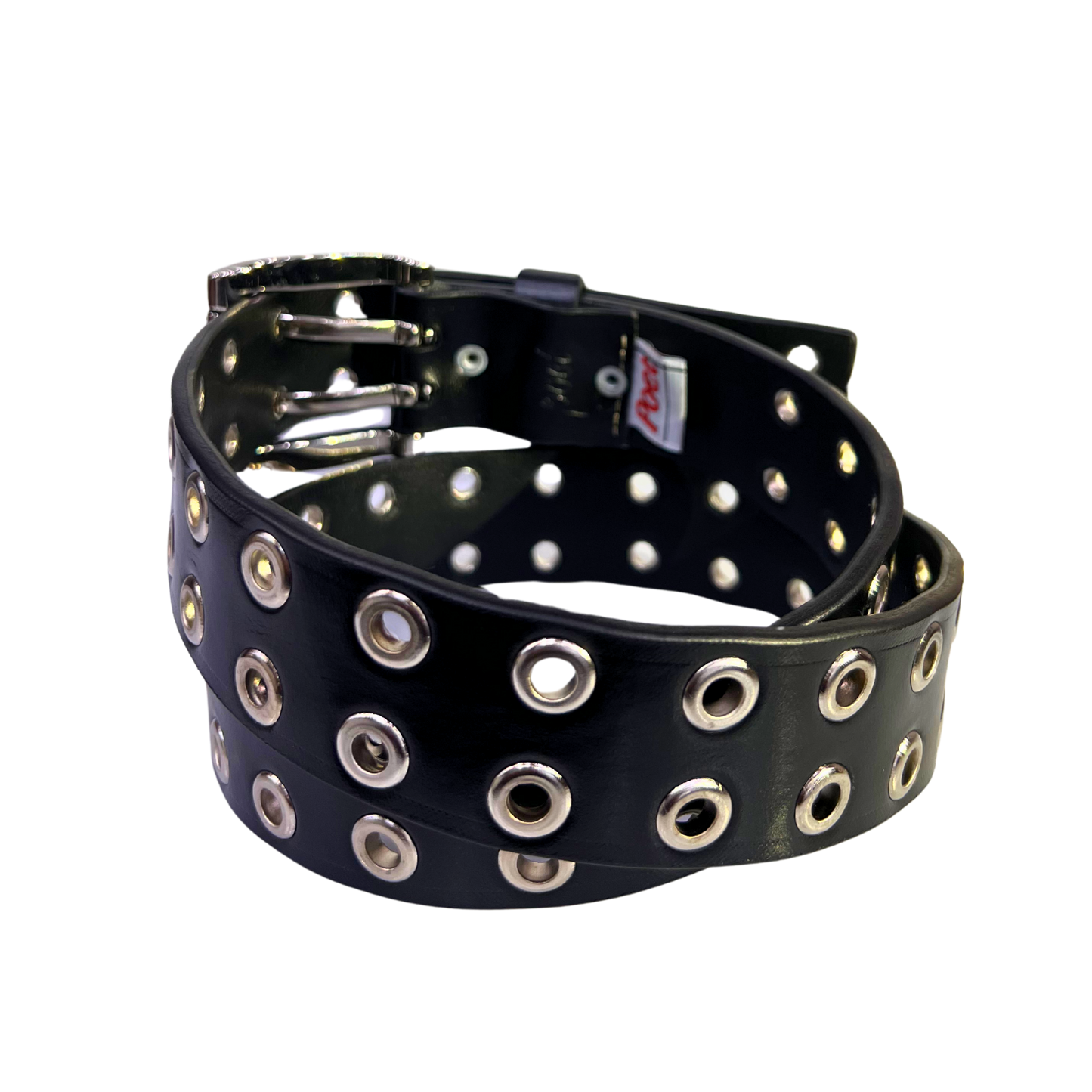 Cinturon casual en piel genuina para caballero modelo #5016 Negro 40mm
