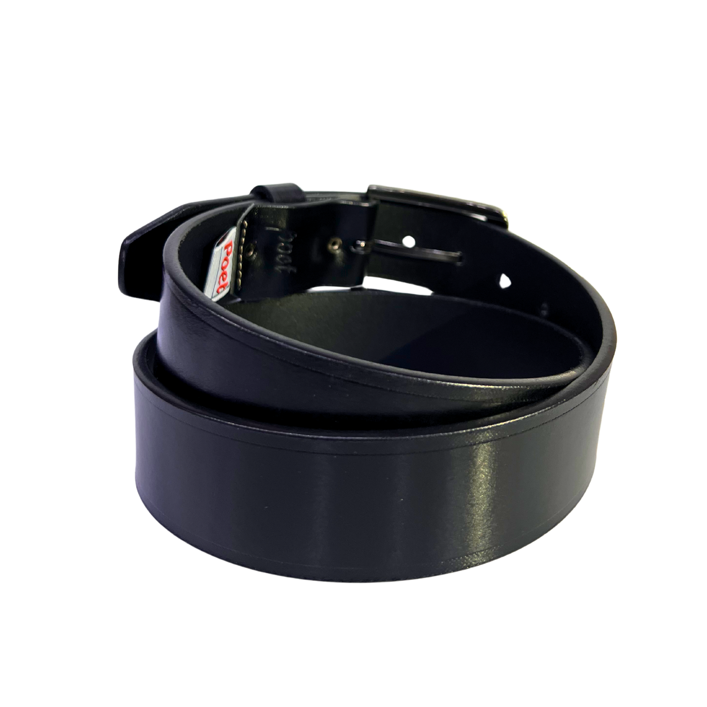 Cinturon casual en piel genuina para caballero modelo #2132 Negro 40mm