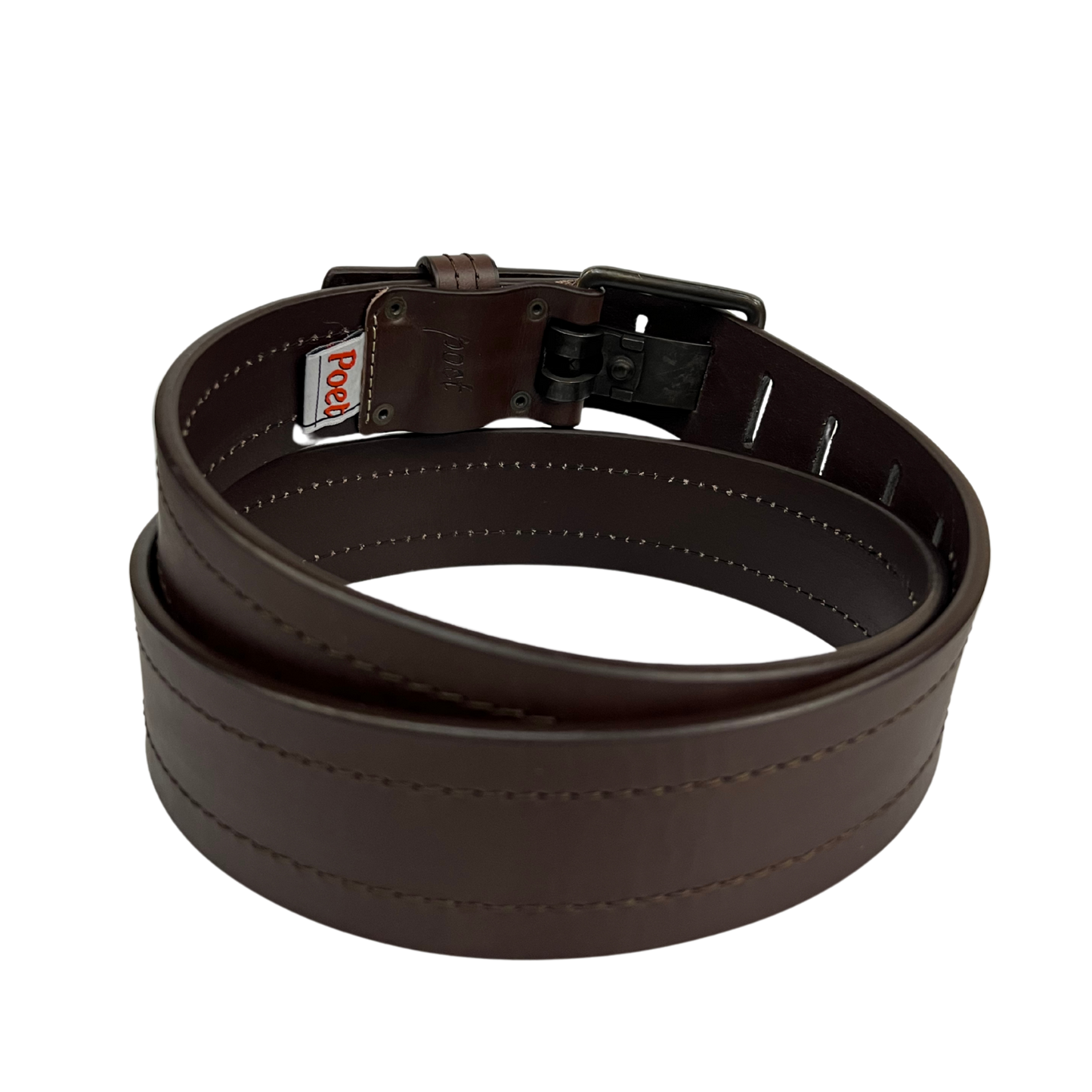 Cinturon casual en piel genuina para caballero modelo #1893 Cafe 45mm