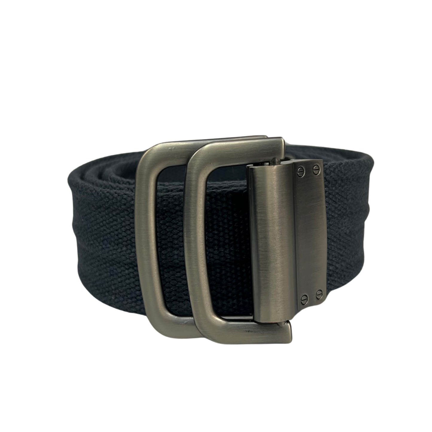 Cinturon de lona para caballero modelo #1111 Gris azulado 45mm