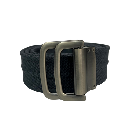 Cinturon de lona para caballero modelo #1111 Gris azulado 45mm