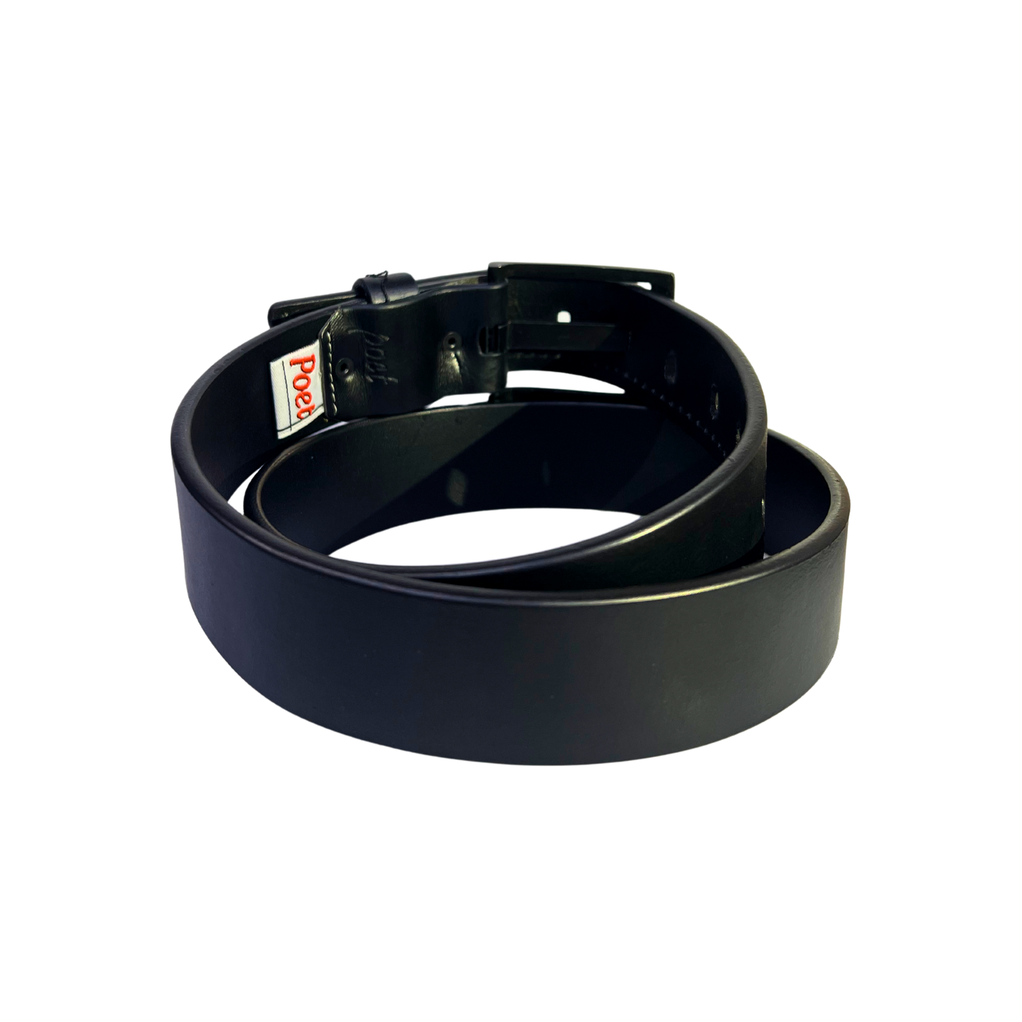 Cinturon casual en piel genuina para caballero modelo #1680 Negro 40mm