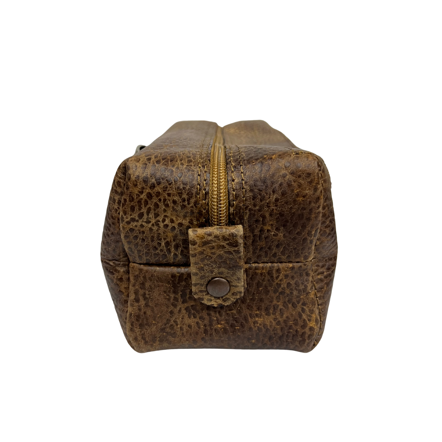 Bolsa de viaje en piel genuina color miel para dama y/o caballero modelo #0014