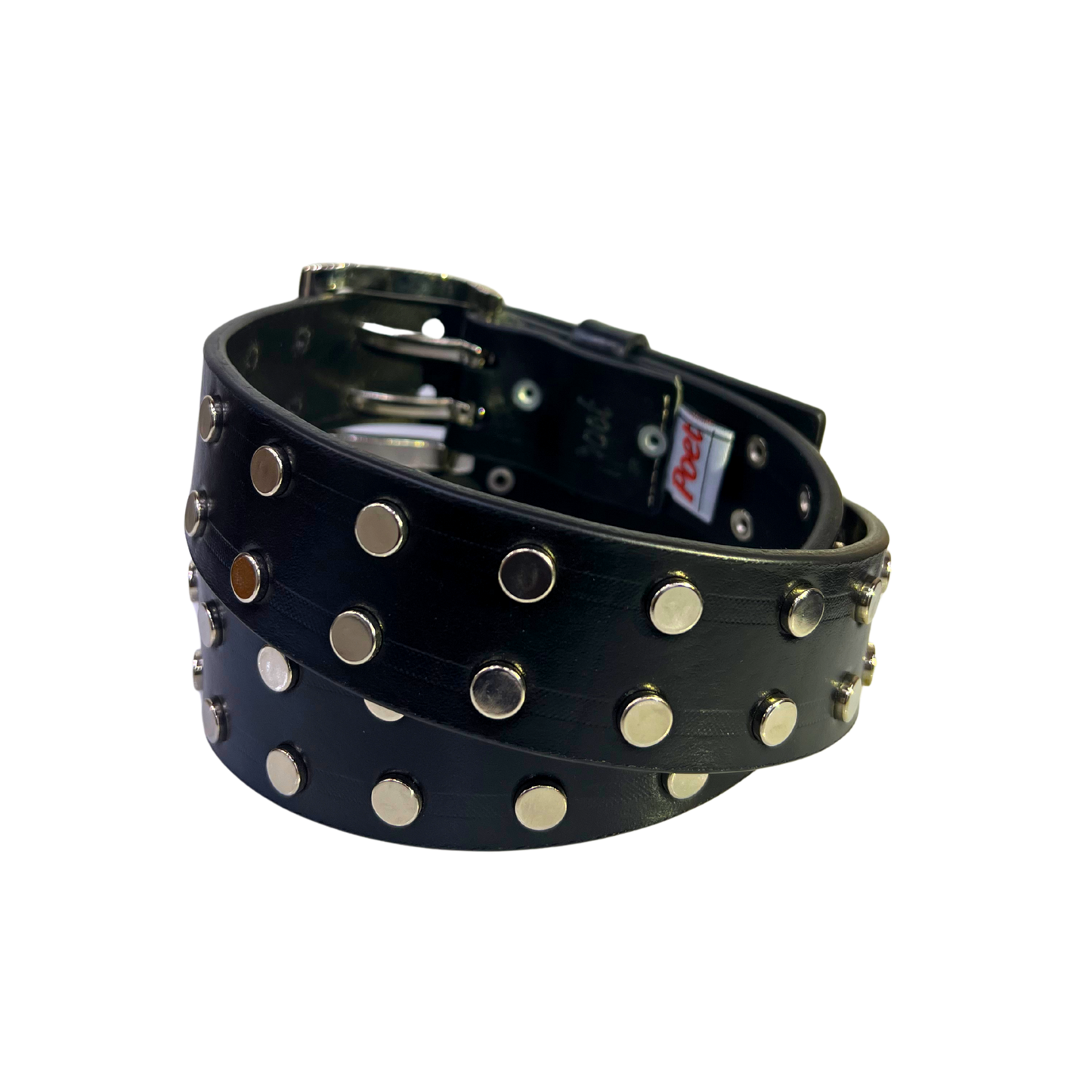 Cinturon casual en piel genuina para caballero modelo #5060 Negro 40mm