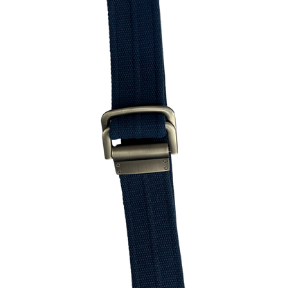 Cinturon de lona para caballero modelo #1111 Azul marino 45mm