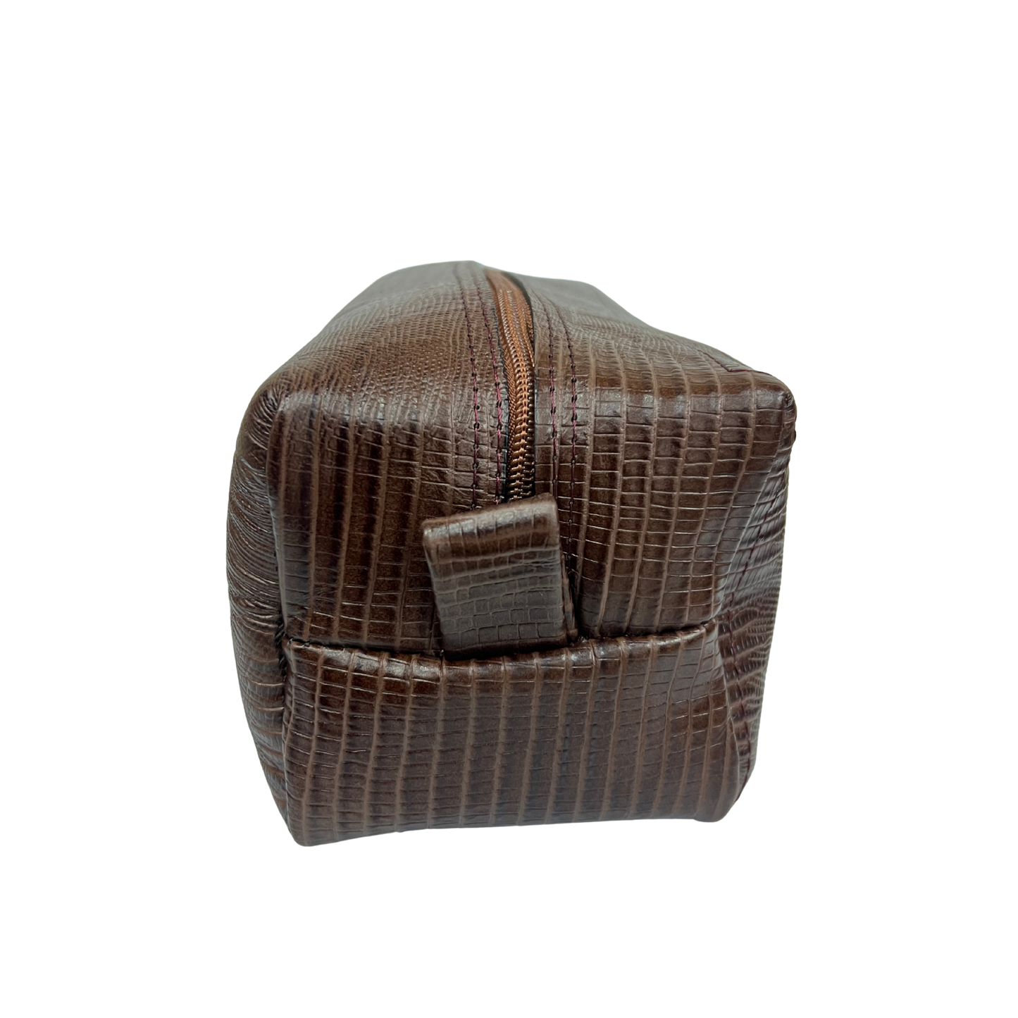 Bolsa de viaje en piel genuina color cafe para dama y/o caballero modelo #0013