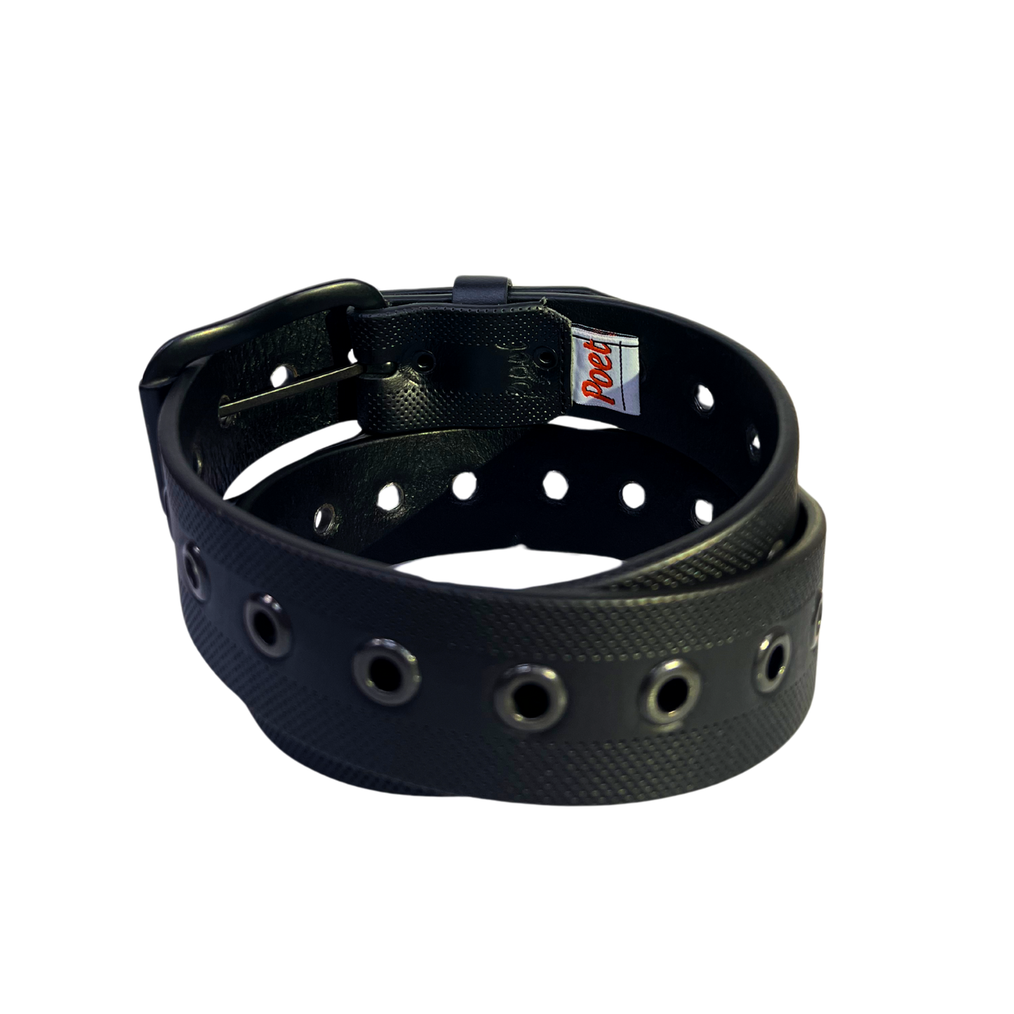 Cinturon casual en piel genuina para caballero modelo #5056 Negro 40mm