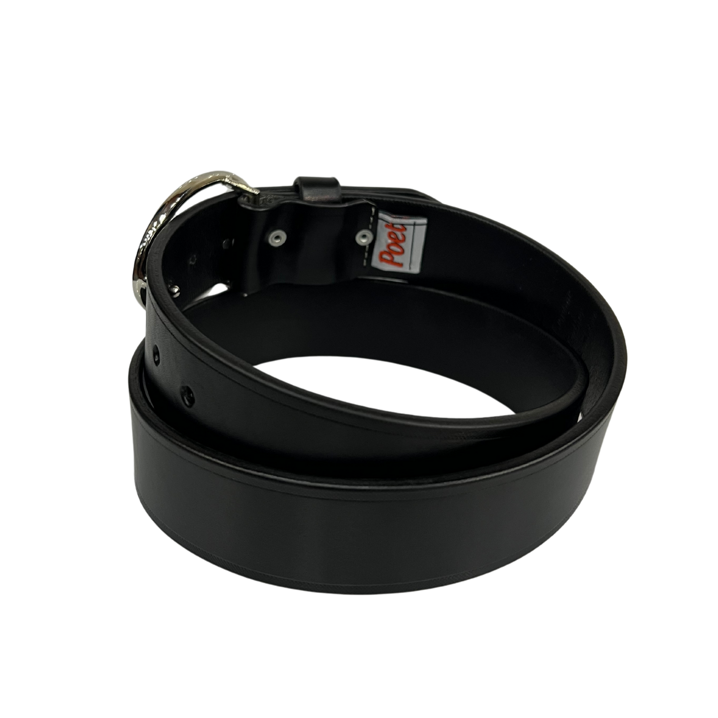 Cinturon casual en piel genuina para dama modelo #3058 Negro 40mm