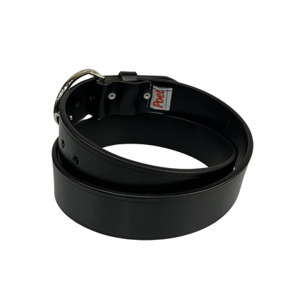 Cinturon casual en piel genuina para dama modelo #3058 Negro 40mm