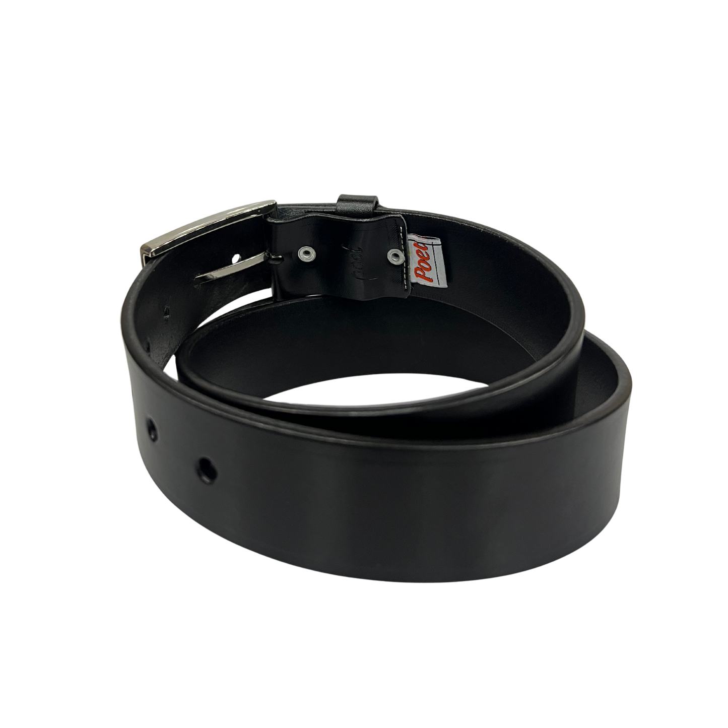 Cinturon casual en piel genuina para caballero modelo #2125 Negro 45mm